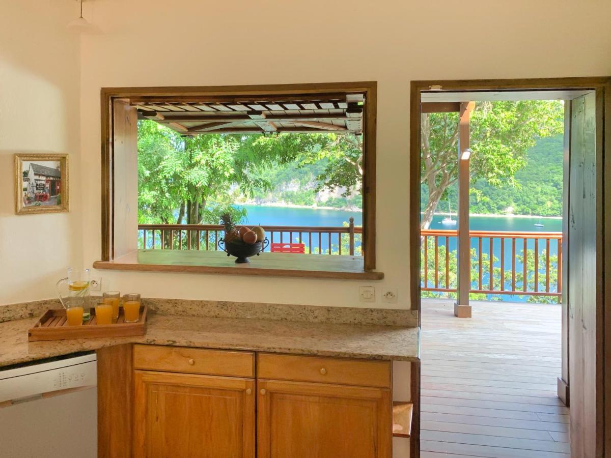 Villa Palm Bay Stunning View 5 Min To Beach 3 Min To Downtown King Size Bed Deshaies Exteriér fotografie