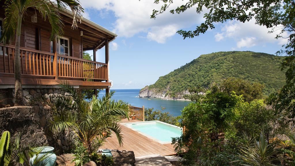 Villa Palm Bay Stunning View 5 Min To Beach 3 Min To Downtown King Size Bed Deshaies Exteriér fotografie